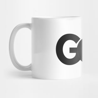 God is a DJ design with Record logo for DJs and dance music lovers Mug